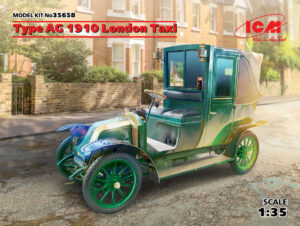 ICM TYPE AG 1910 LONDON TAXI 1/35. 35658