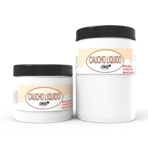 LATEX LIQUIDO PARA FABRICAR MOLDES 500ml. CRIL 26407