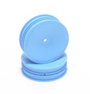 LLANTAS DELANTERAS SLIM BUGGY 1/10 12mm 2WD AZUL (2). SCHUMACHER U9372