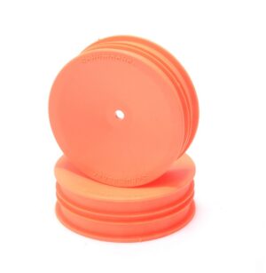 LLANTAS DELANTERAS SLIM BUGGY 1/10 12mm 2WD NARANJA (2). SCHUMACHER U8683