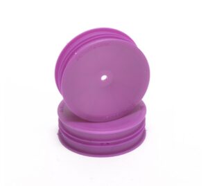 LLANTAS DELANTERAS SLIM BUGGY 1/10 12mm 2WD PURPURA (2). SCHUMACHER U9371