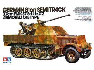 TAMIYA GERMAN 8ton SEMI TRACK Sd.kfz7/2 1/35. 35144