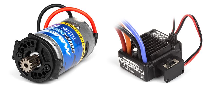 MONSTER QUANTUM 2 FLUX 4WD RTR 1/10. MAVERICK 150401 - Imagen 7