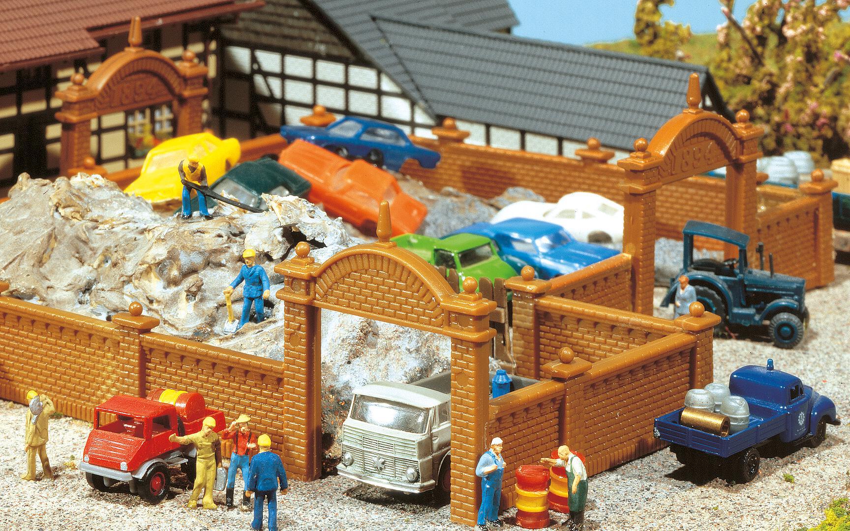 MURO DE PIEDRA 916mm. FALLER 272405