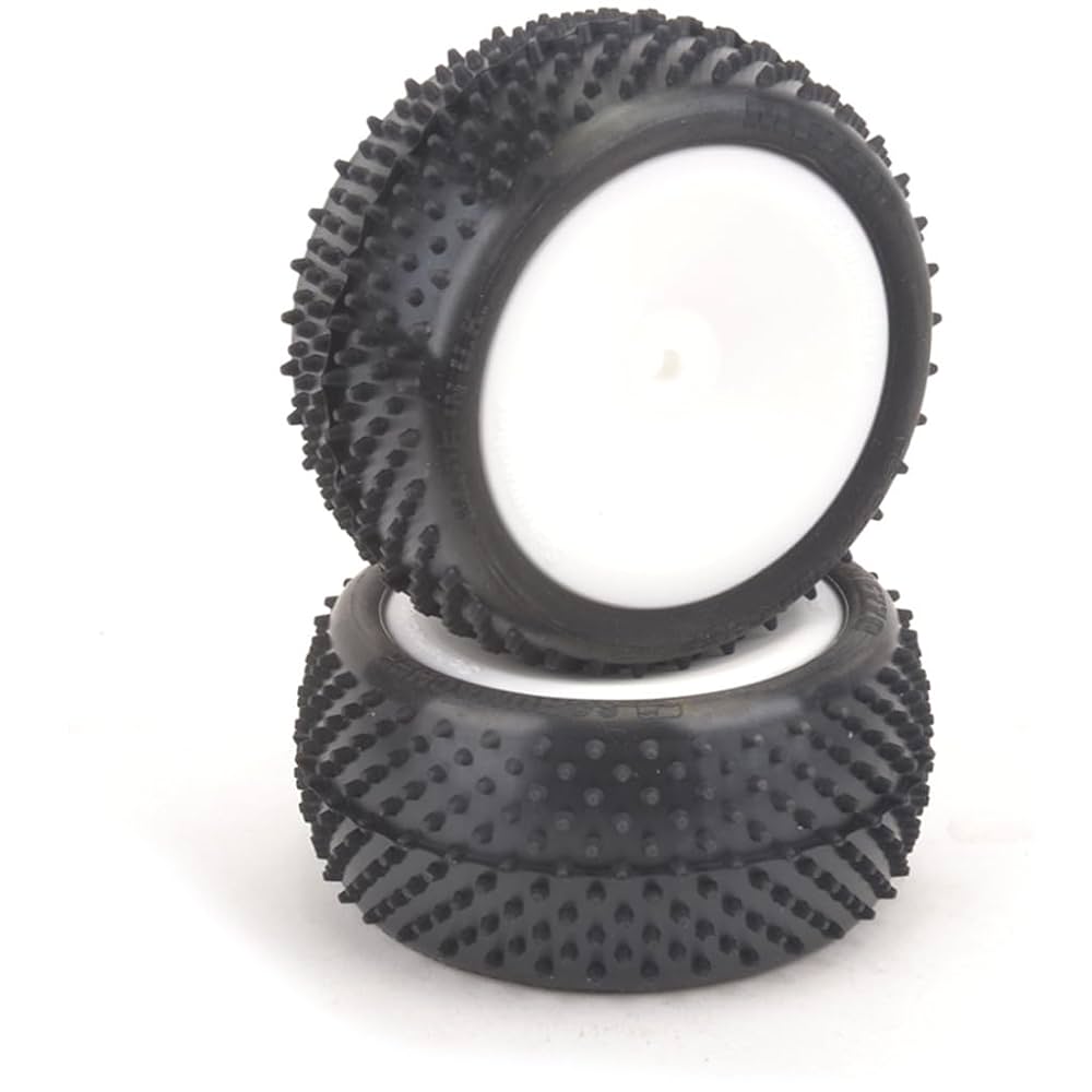 NEUMATICO CON LLANTA TRASERO SILVER 2WD/4WD 1/10. SCHUMACHER U6892