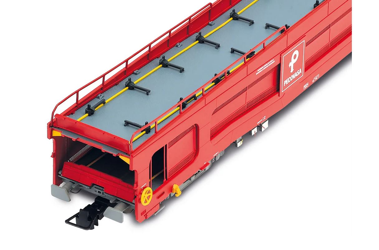 VAGON PORTACOCHES Uaks PECOVASA, RENFE. ELECTROTREN HE4044 - Imagen 2