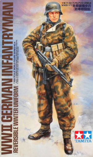 TAMIYA WWII GERMAN INFANTRYMAN 1/16. 36304