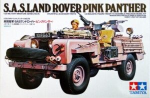 TAMIYA LAND ROVER PINK PANTHER 1/35. 35076