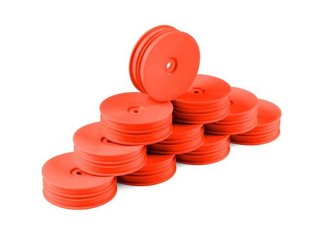 SET LLANTAS DELANTERAS BUGGY 1/10 12mm 2WD (10). HUDY 803221-O
