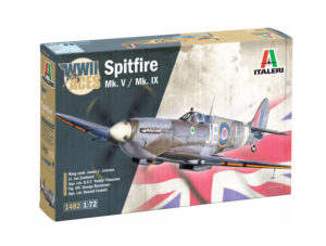 ITALERI SPITFIRE Mk. V / Mk. IX 1/72. 1482