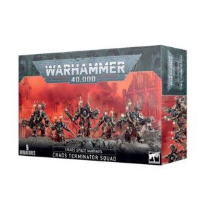 WARHAMMER 40.000 - CHAOS SPACE MARINES, CHAOS TERMINATOR SQUAD. 43-19
