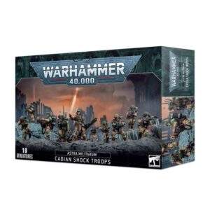 WARHAMMER 40.000 - ASTRA MILITARIUM, CADIAN SHOCK TROOPS. 47-33