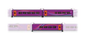 SET COMPLEMENTARIO 3 COCHES ALTA VELOCIDAD AVLO 2/3, RENFE. ELECTROTREN HE3002