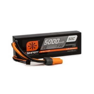 BATERIA LIPO 7.4V 5000mAh 2S 50C SMART IC5. SPEKTRUM SPMX50002S50H5