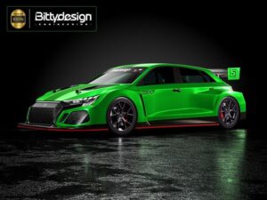 CARROCERIA A3-F 1/10 190mm FWD. BITTYDESIGN BDFWD-190A3F