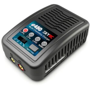 CARGADOR BATERIAS E450 LIPO/LIFE/LIHV 2-4S, NiMH 6-8S. SKYRC SK-100122-02