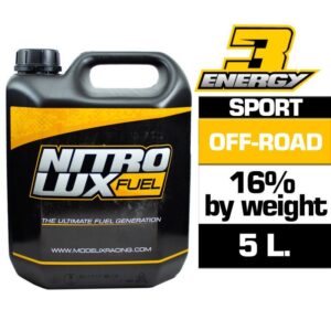 GASOLINA 16% OFF ROAD SIN LICENCIA (5 LITROS). NITROLUX NF01125-SPORT