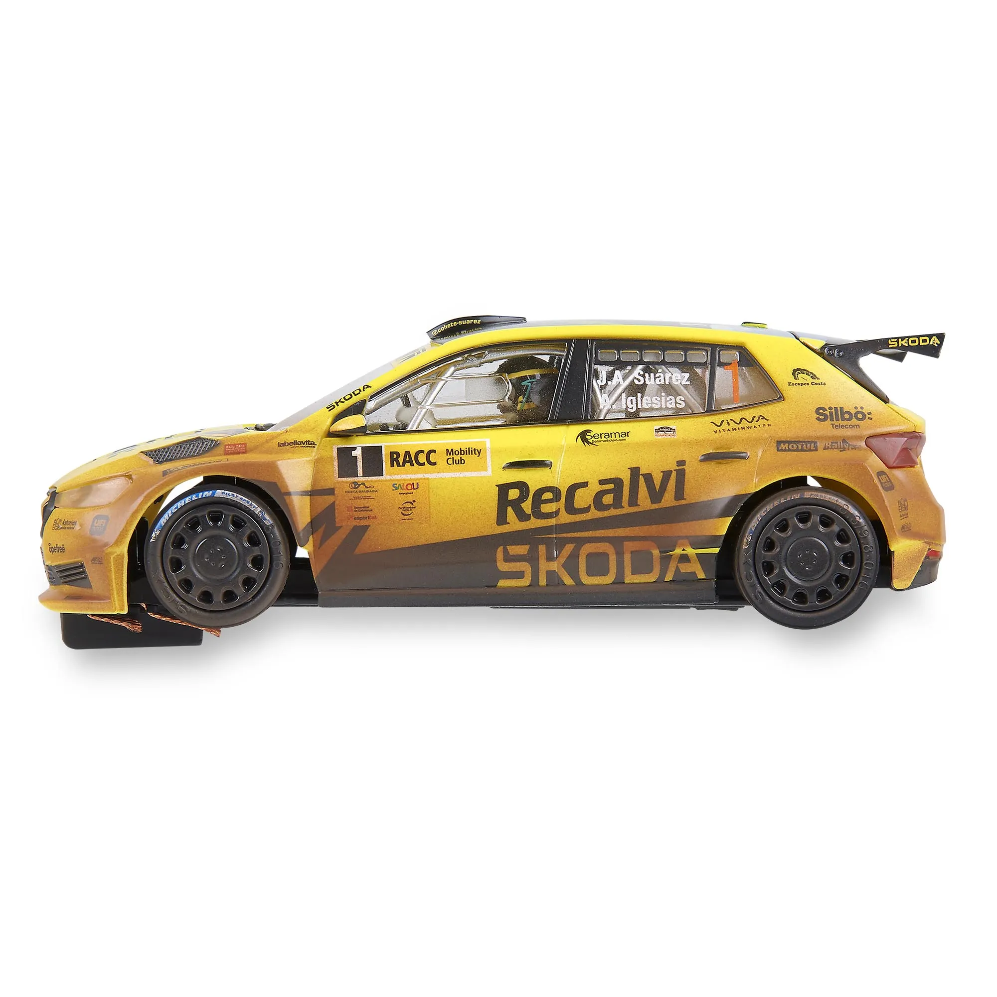 SCALEXTRIC SKODA FABIA WRC2 - COHETE SUAREZ (EFECTO BARRO). U10565S300 - Imagen 2