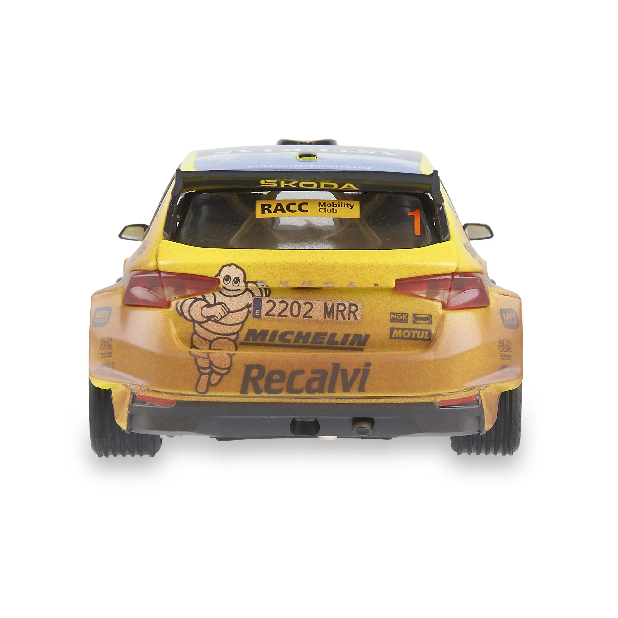 SCALEXTRIC SKODA FABIA WRC2 - COHETE SUAREZ (EFECTO BARRO). U10565S300 - Imagen 3