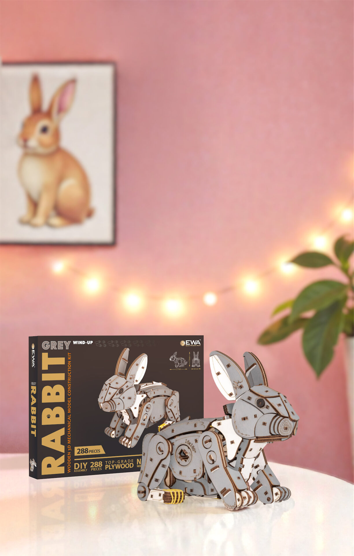 CONEJO GRIS 288 PIEZAS. EWA 59500457 - Imagen 4