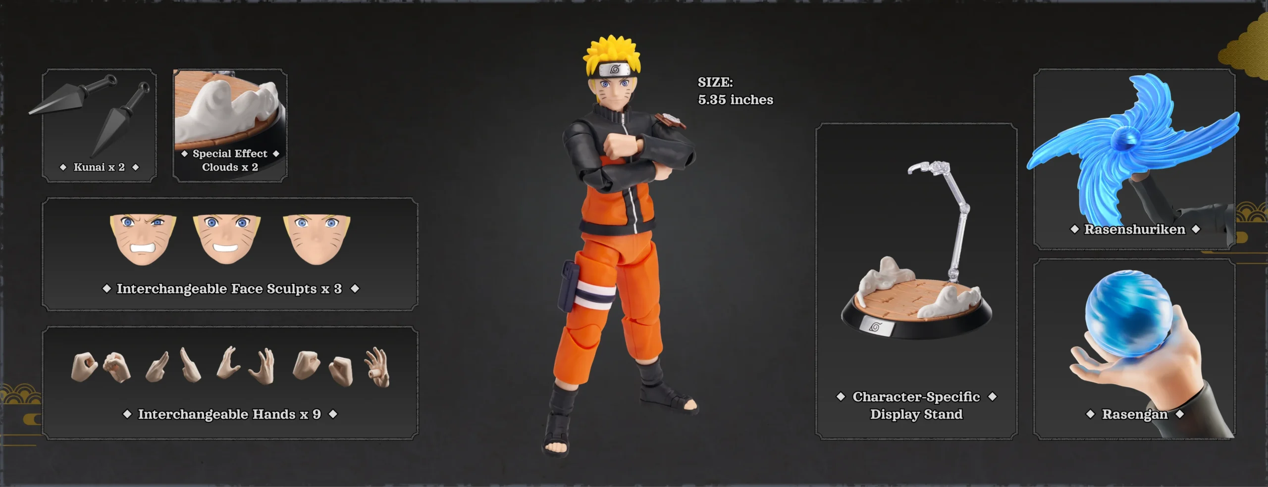 NARUTO UZUMAKI CHAMPION CLASS. BLOKEES 75602 - Imagen 3