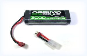 BATERIA NIMH 7.2V 3000mAh T-DEAN GREENHORN. ABSIMA 4100010