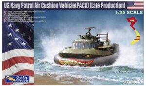 GECKO MODELS US NAVY PATROL AIR CUSHION VEHICLE 1/35. 35GM0101