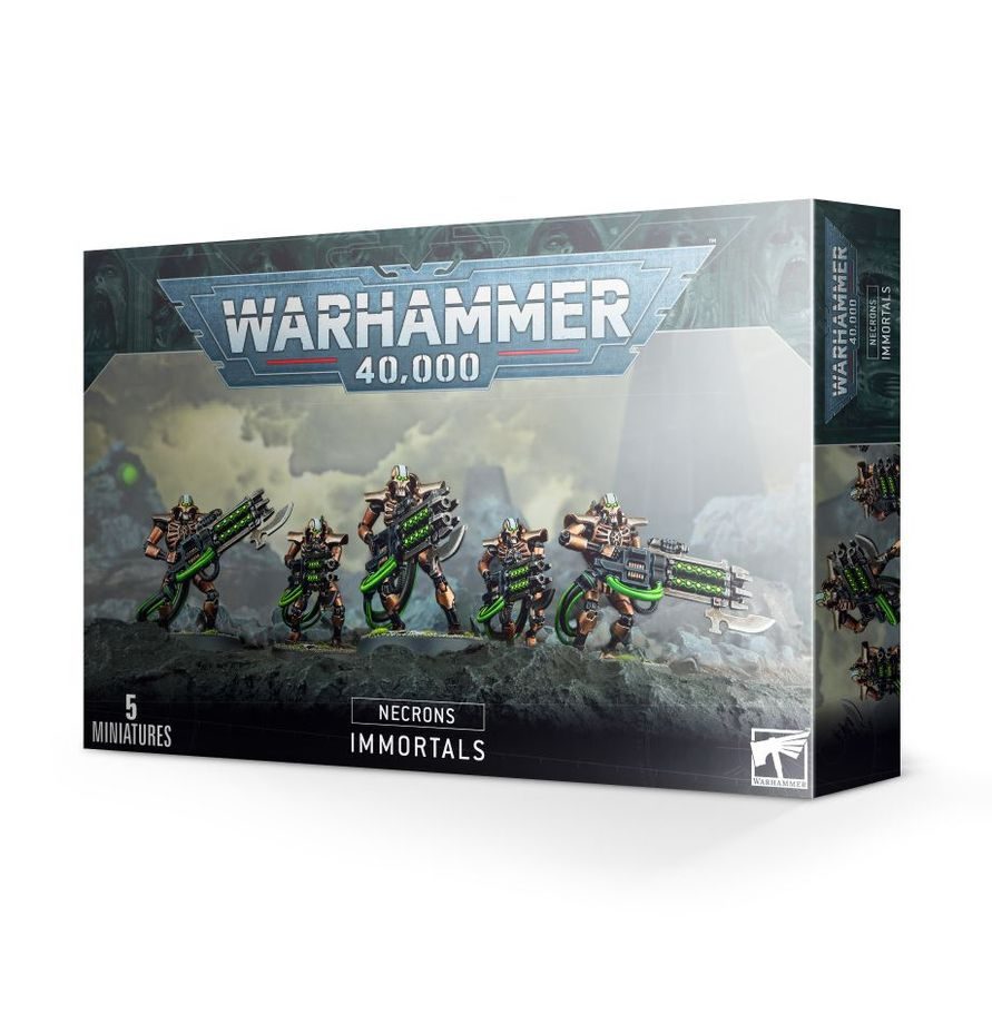 WARHAMMER 40.000 - NECRONS, IMMORTALS. 49-10