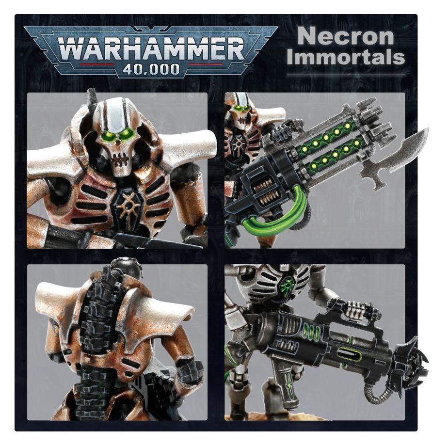 WARHAMMER 40.000 - NECRONS, IMMORTALS. 49-10 - Imagen 11