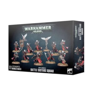 WARHAMMER 40.000 - ADEPTA SORORITAS, BATTLE SISTERS SQUAD. 52-20