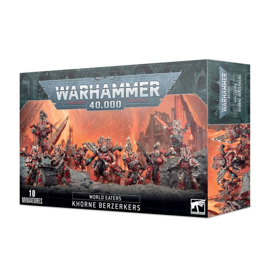 WARHAMMER 40.000 - WORLD EATERS, KHORNE BERZERKERS. 43-10