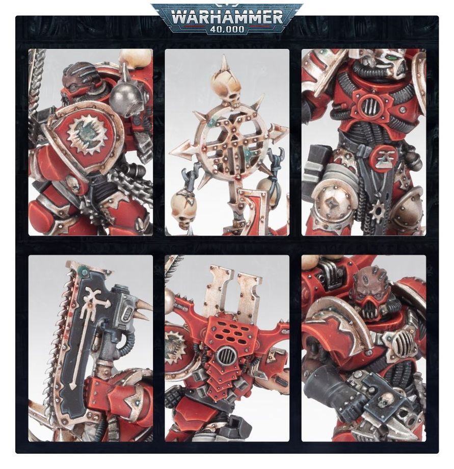 WARHAMMER 40.000 - WORLD EATERS, KHORNE BERZERKERS. 43-10 - Imagen 6
