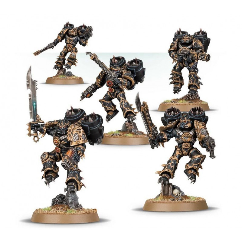 WARHAMMER 40.000 - CHAOS SPACE MARINES, RAPTORS. 43-13 - Imagen 2