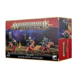 WARHAMMER AGE OF SIGMAR - SERAPHON, AGGRADON LANCERS. 88-18