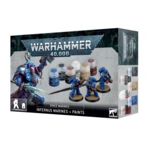 WARHAMMER 40.000 - SPACE MARINES, INFERNUS MARINES, PAINT SET. 60-11