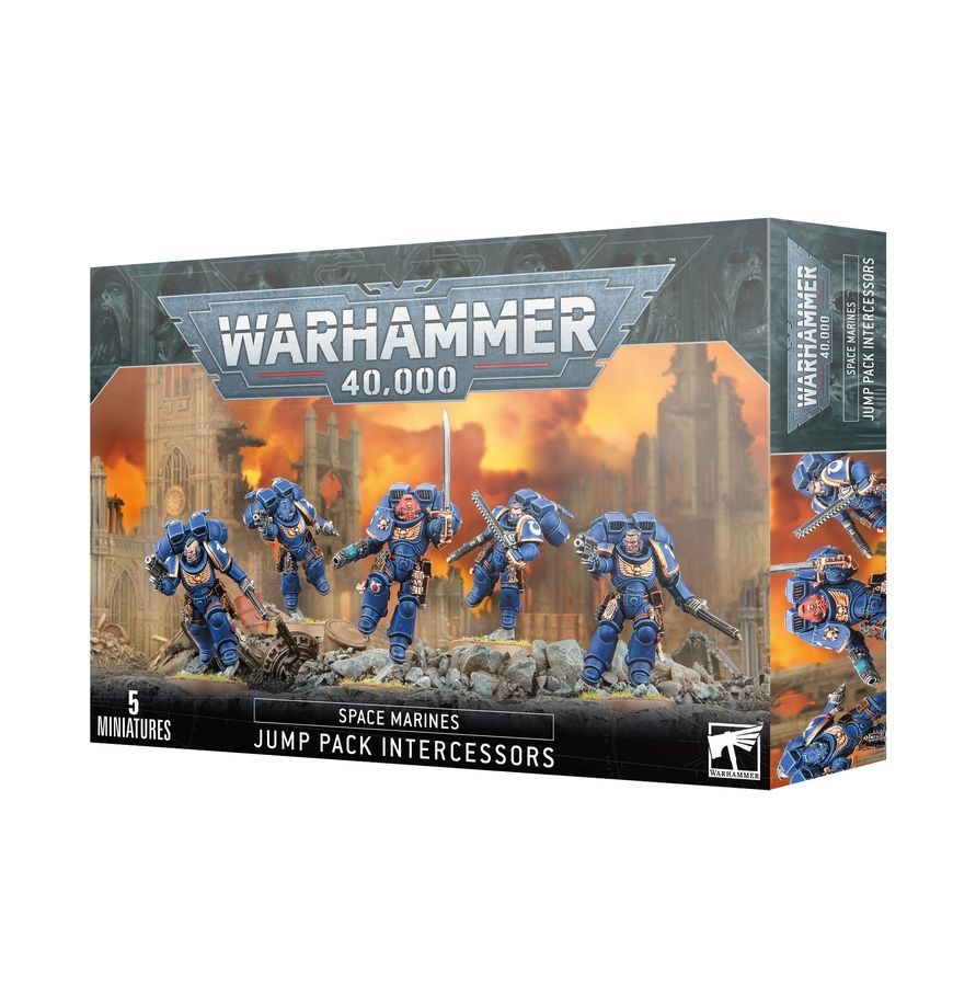 WARHAMMER 40.000 - SPACE MARINES, ASSAULT INTERCESSORS. 48-13