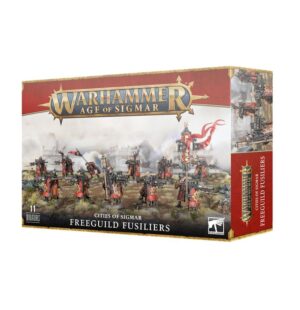 WARHAMMER AGE OF SIGMAR - CITIES OF SIGMAR, FREEGUILD FUSILIERS. 86-19