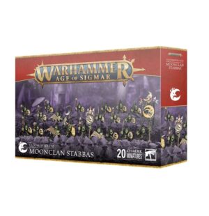WARHAMMER AGE OF SIGMA - GLOOMSPITE GITZ, MOONCLAN STABBAS. 89-07
