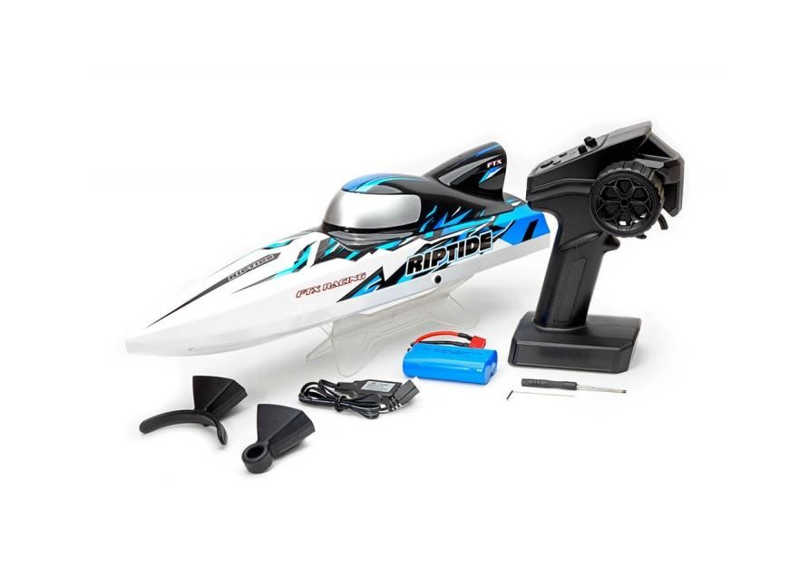 LANCHA RIPTIDE TURBOJET BRUSHLESS RC 2.4Ghz. FTX FTX0780B