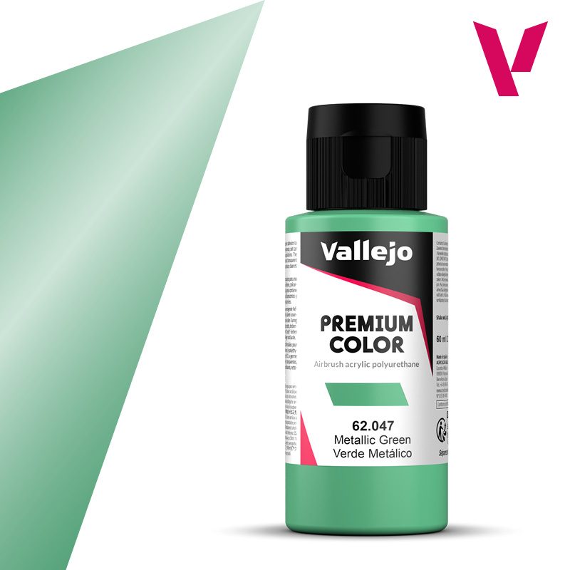 VERDE METÁLICO 60ml. VALLEJO 62047