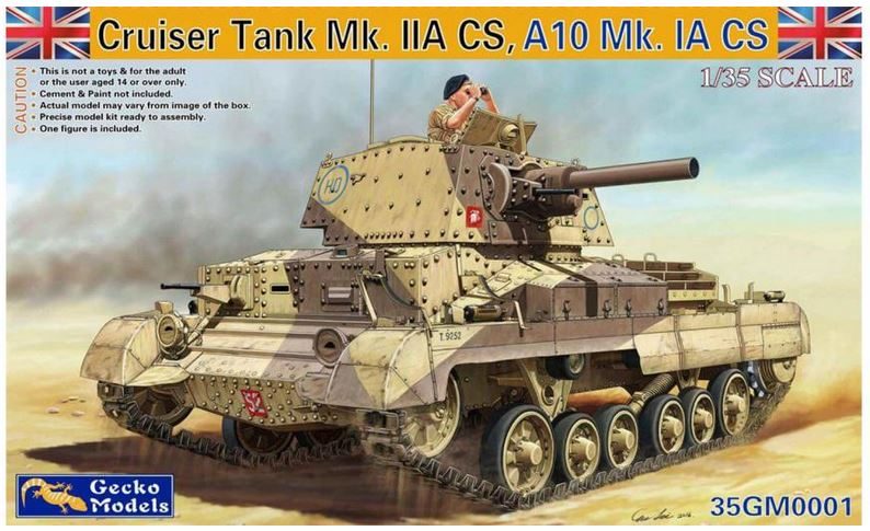 GECKO MODELS CRUISER TANK A10 Mk.IA CS 1/35. 35GM0001