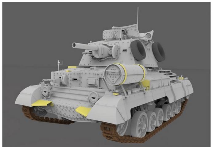 GECKO MODELS CRUISER TANK A10 Mk.IA CS 1/35. 35GM0001