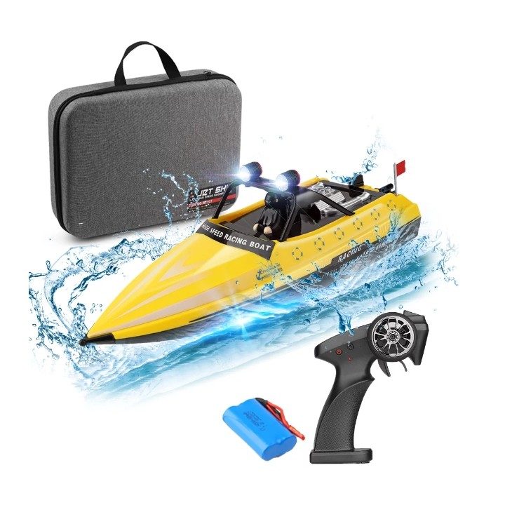 LANCHA JET SHIP HIGH SPEED RC CON MALETIN. WLTOYS WL917