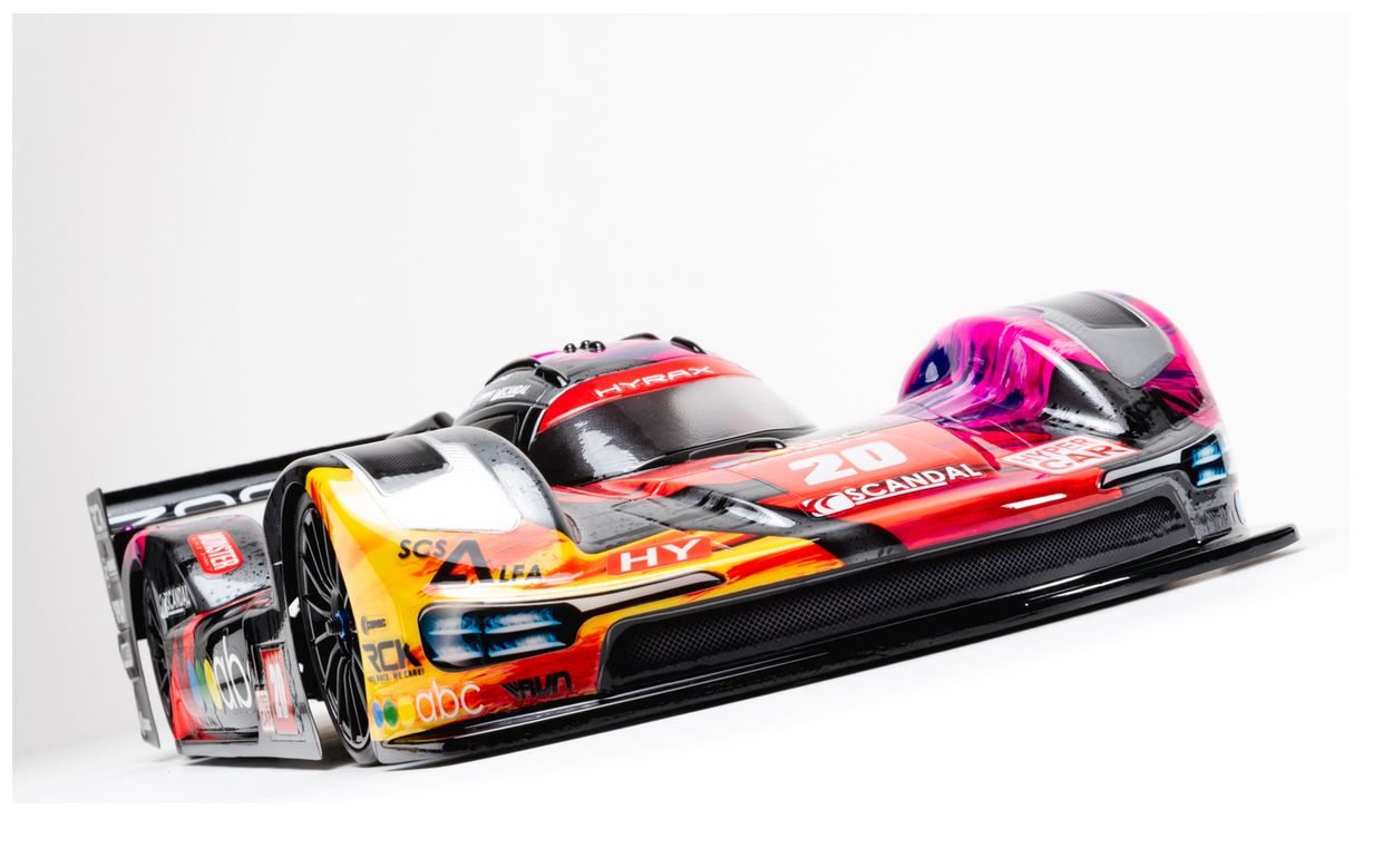 CARROCERIA LEMANS HYRAX 1/10 190mm GT LMH. ZOORACING ZR-0020