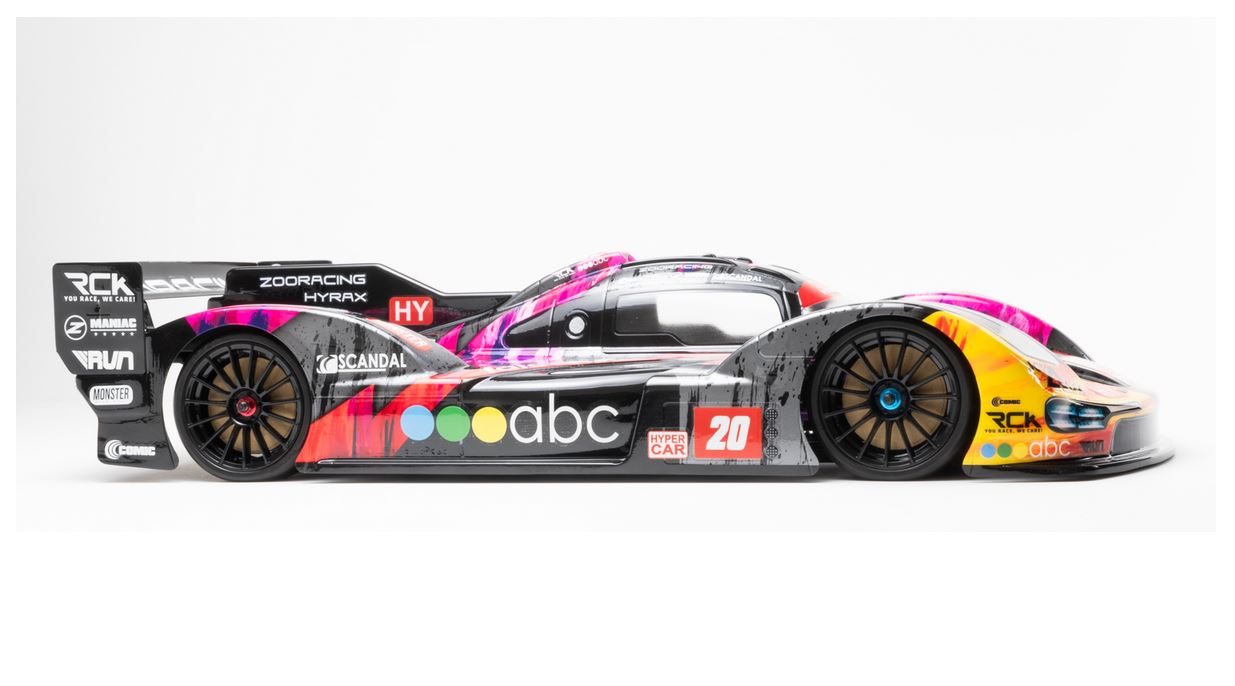 CARROCERIA LEMANS HYRAX 1/10 190mm GT LMH. ZOORACING ZR-0020