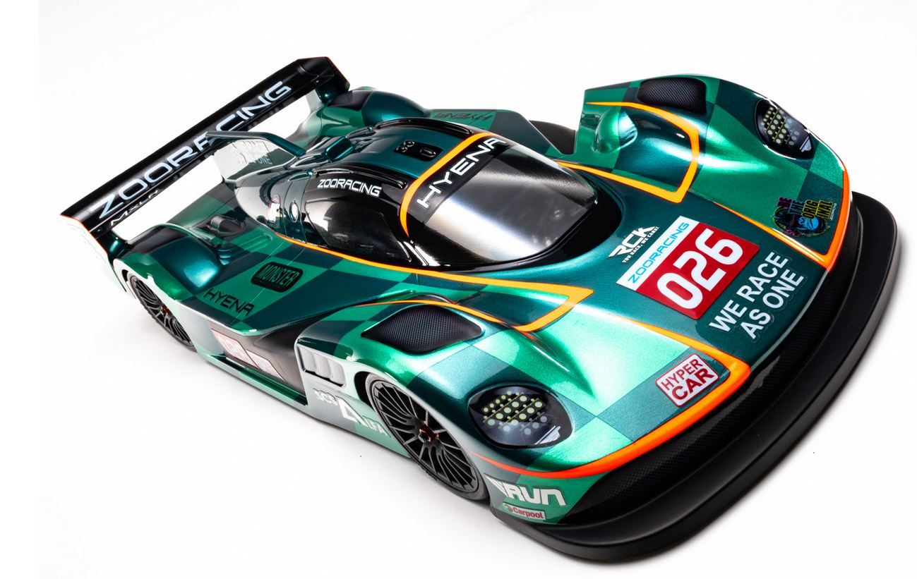 CARROCERIA LEMANS HYENA 1/10 190mm LMH. ZOORACING ZR-0026