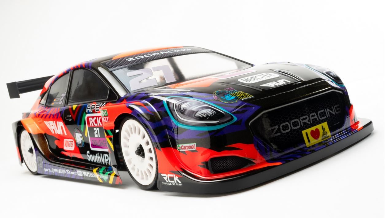 CARROCERIA APEX FWD 1/10 190mm 0.7mm. ZOORACING ZR-0027