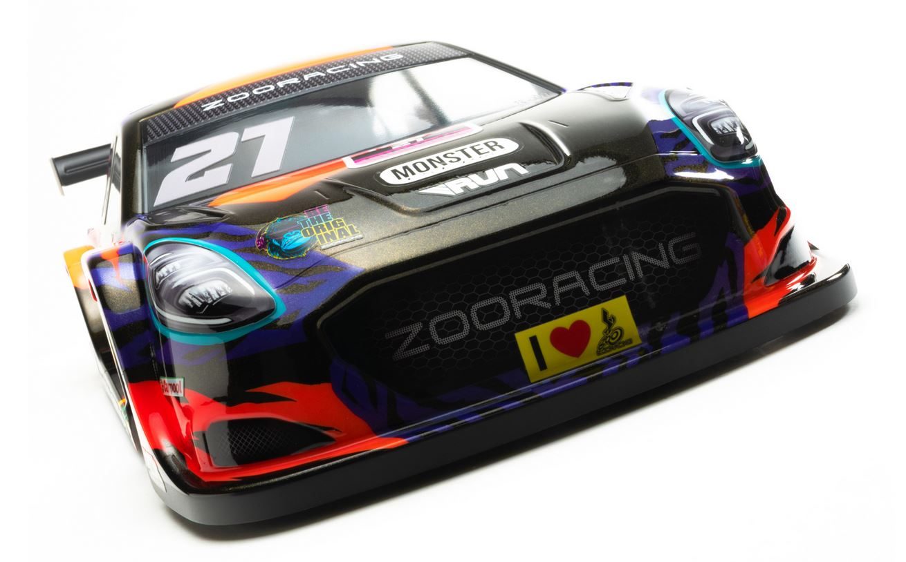 CARROCERIA APEX FWD 1/10 190mm 0.7mm. ZOORACING ZR-0027
