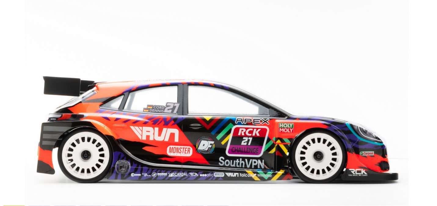 CARROCERIA APEX FWD 1/10 190mm 0.7mm. ZOORACING ZR-0027