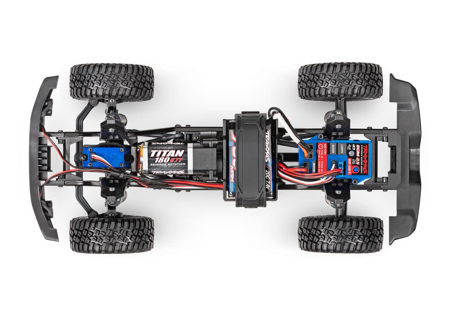 CRAWLER LAND ROVER DEFENDER TRX-4M 1/18. TRAXXAS TRX-97054-1-XBLU